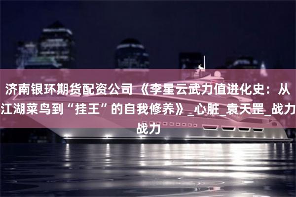 济南银环期货配资公司 《李星云武力值进化史：从江湖菜鸟到“挂王”的自我修养》_心脏_袁天罡_战力
